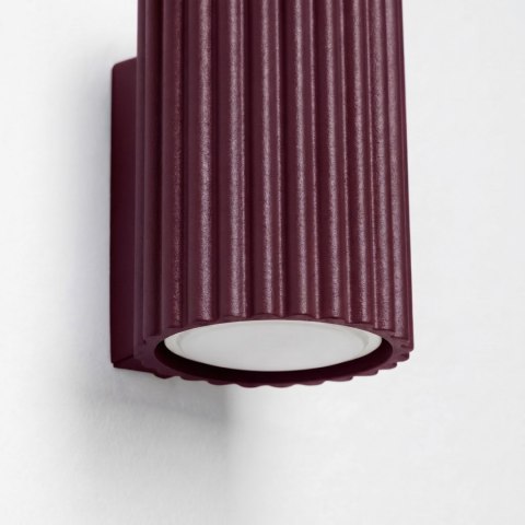 Sollux Lighting Kinkiet KARBON 10 burgund