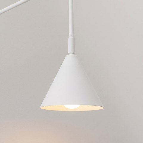Sollux Lighting Kinkiet NOX 1 biały z włącznikiem