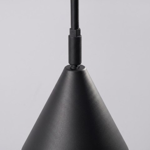 Sollux Lighting Kinkiet NOX 1 czarny z włącznikiem