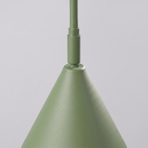 Sollux Lighting Kinkiet NOX 1 zielona oliwka z włącznikiem