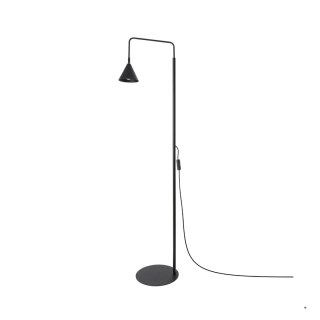 Sollux Lighting Lampa podłogowa NOX czarna