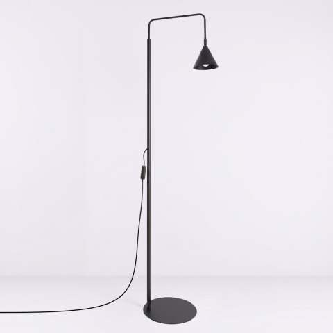 Sollux Lighting Lampa podłogowa NOX czarna
