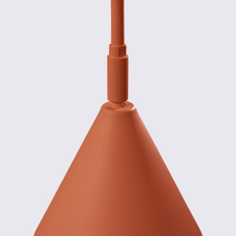 Sollux Lighting Lampa podłogowa NOX ochra czerwona