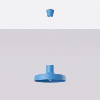 Sollux Lighting Lampa wisząca BILO błękitna