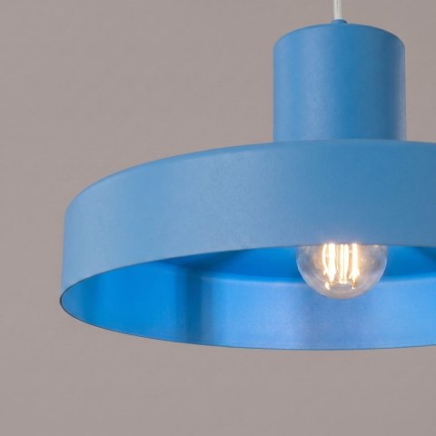 Sollux Lighting Lampa wisząca BILO błękitna