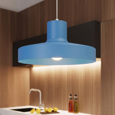 Sollux Lighting Lampa wisząca BILO błękitna