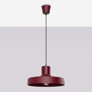 Sollux Lighting Lampa wisząca BILO burgund