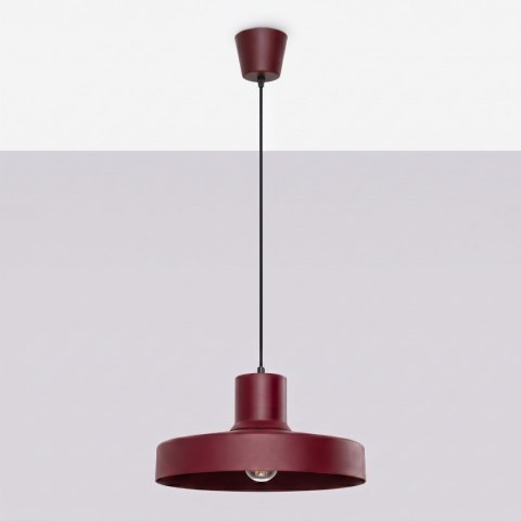 Sollux Lighting Lampa wisząca BILO burgund
