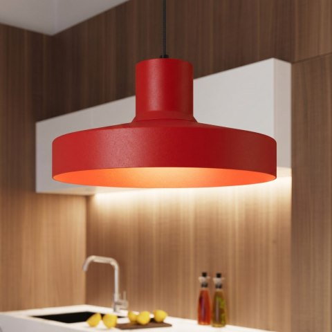 Sollux Lighting Lampa wisząca BILO czerwona