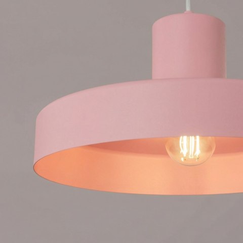 Sollux Lighting Lampa wisząca BILO różowa