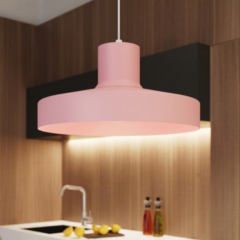 Sollux Lighting Lampa wisząca BILO różowa