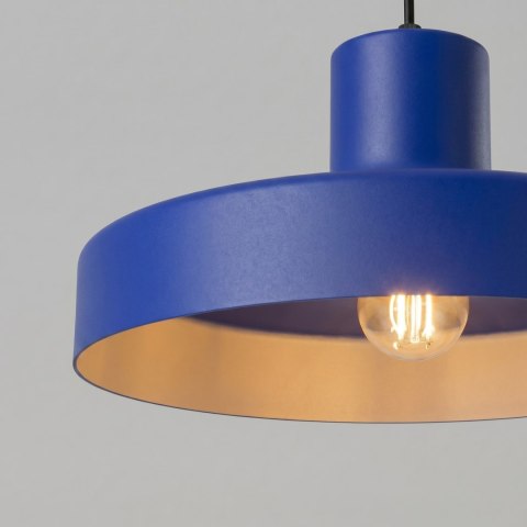 Sollux Lighting Lampa wisząca BILO ultramaryna
