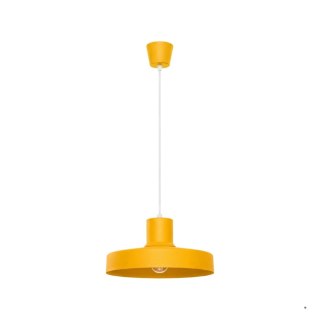 Sollux Lighting Lampa wisząca BILO żółta
