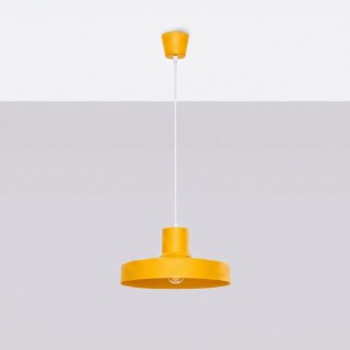Sollux Lighting Lampa wisząca BILO żółta