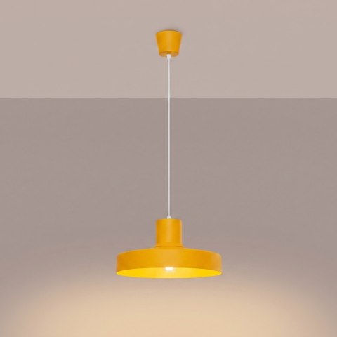 Sollux Lighting Lampa wisząca BILO żółta