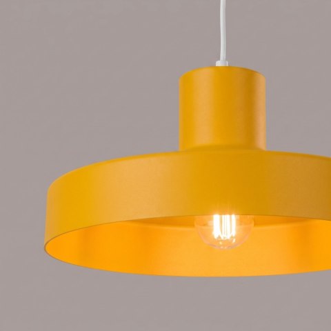 Sollux Lighting Lampa wisząca BILO żółta