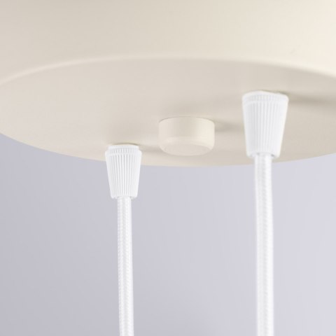 Sollux Lighting Lampa wisząca HALO 2P beżowa