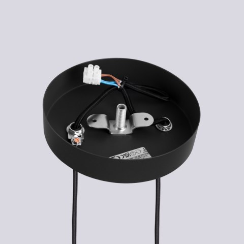 Sollux Lighting Lampa wisząca HALO 2P czarna