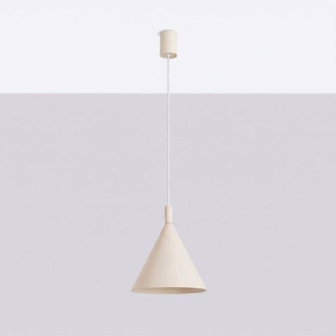 Sollux Lighting Lampa wisząca NOX 25 beżowa