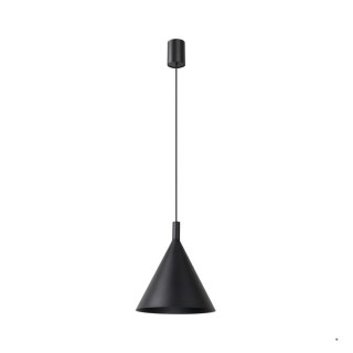 Sollux Lighting Lampa wisząca NOX 25 czarna