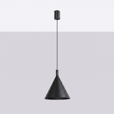 Sollux Lighting Lampa wisząca NOX 25 czarna