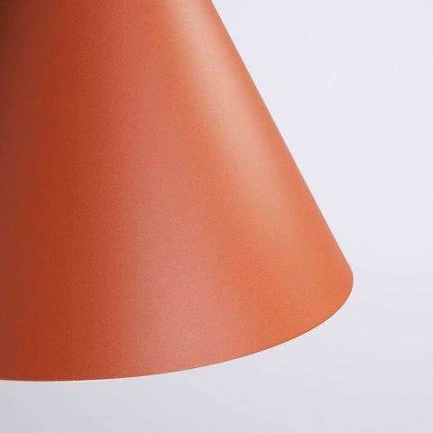 Sollux Lighting Lampa wisząca NOX 25 ochra czerwona