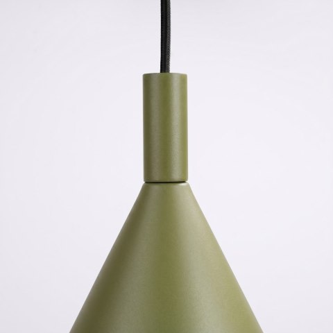 Sollux Lighting Lampa wisząca NOX 25 zielona oliwka