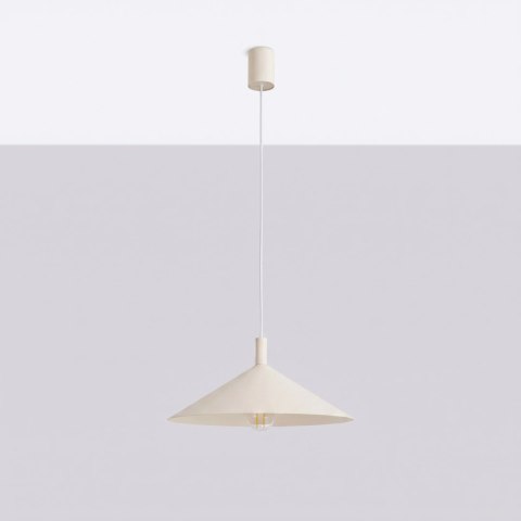 Sollux Lighting Lampa wisząca NOX 40 beżowa