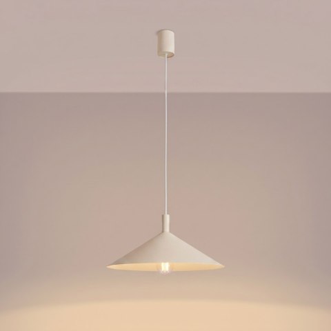 Sollux Lighting Lampa wisząca NOX 40 beżowa