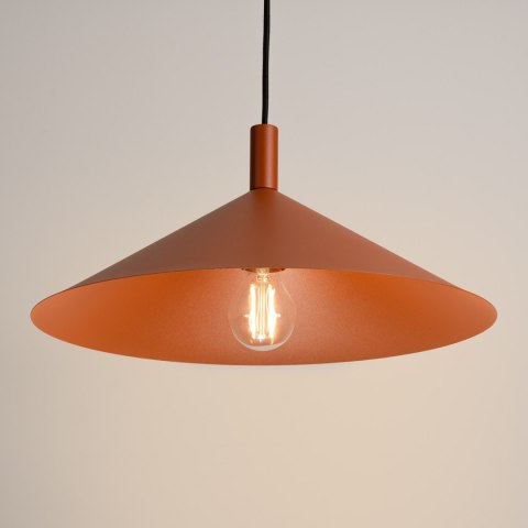 Sollux Lighting Lampa wisząca NOX 40 ochra czerwona