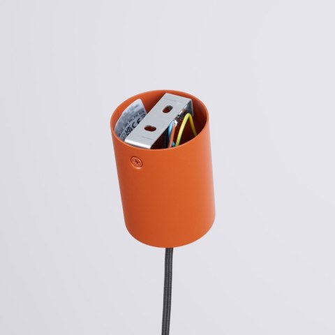 Sollux Lighting Lampa wisząca NOX 40 ochra czerwona