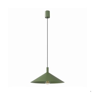 Sollux Lighting Lampa wisząca NOX 40 zielona oliwka