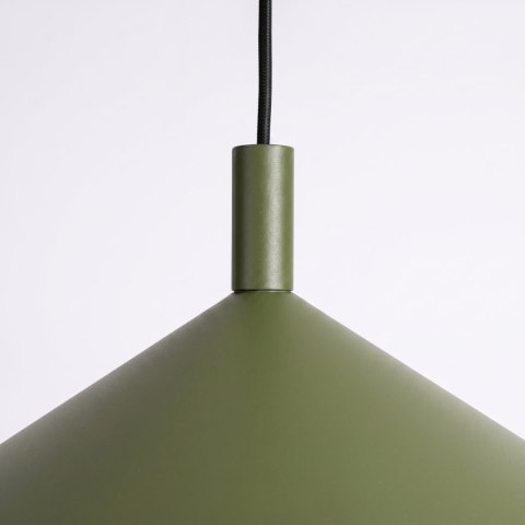 Sollux Lighting Lampa wisząca NOX 40 zielona oliwka