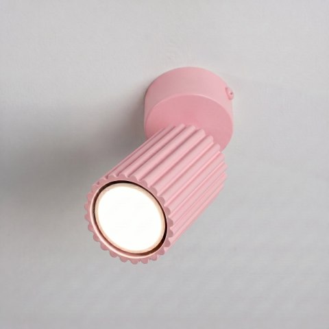 Sollux Lighting Plafon KARBON 1 różowy