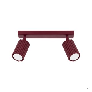 Sollux Lighting Plafon KARBON 2 burgund