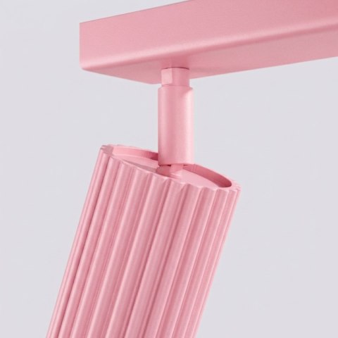 Sollux Lighting Plafon KARBON 2 różowy