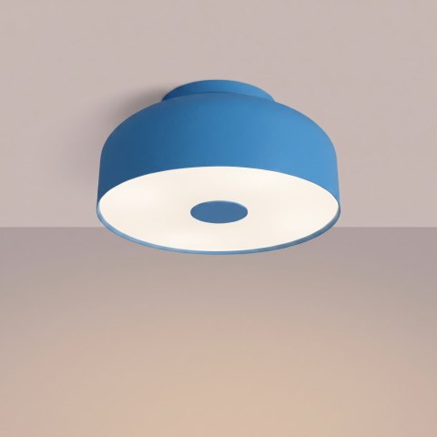 Sollux Lighting Plafon OMIQ błękitny
