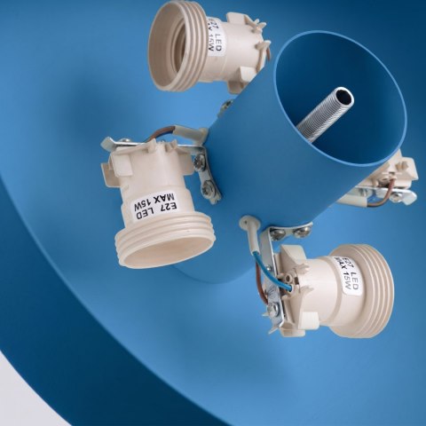 Sollux Lighting Plafon OMIQ błękitny