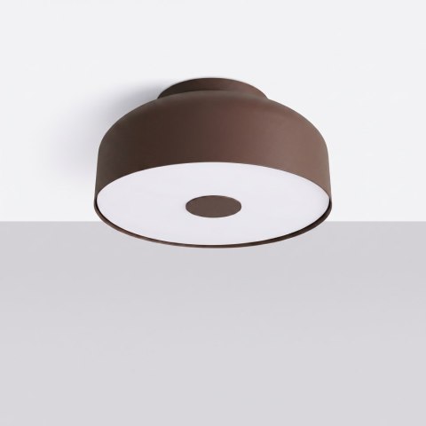 Sollux Lighting Plafon OMIQ brązowy