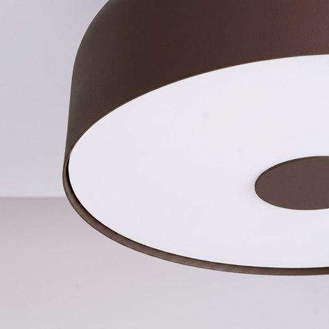 Sollux Lighting Plafon OMIQ brązowy