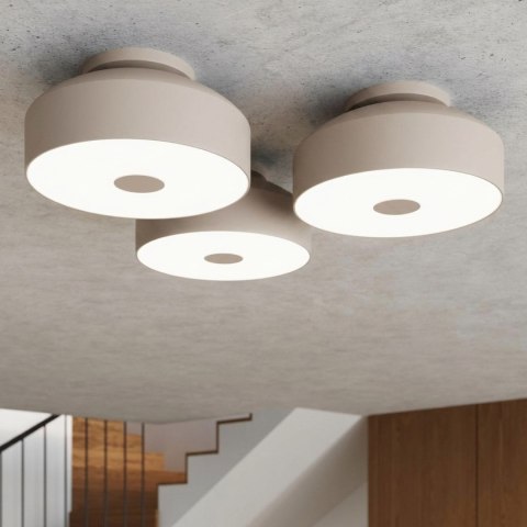 Sollux Lighting Plafon OMIQ taupe