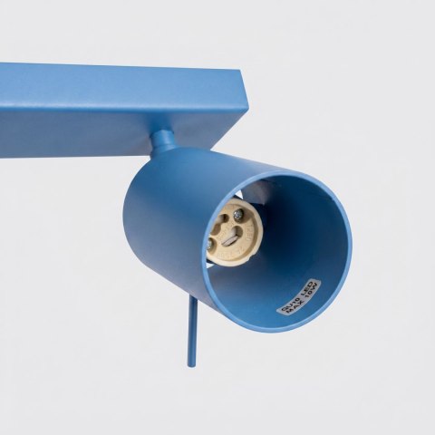Sollux Lighting Plafon RING 3L błękitny