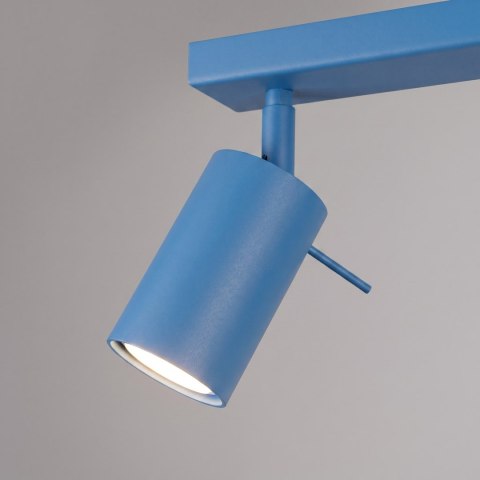 Sollux Lighting Plafon RING 3L błękitny