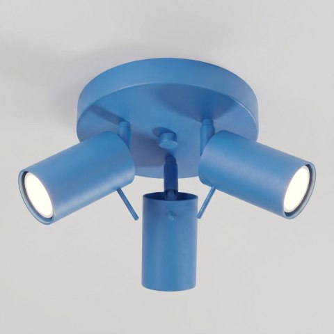 Sollux Lighting Plafon RING 3P błękitny