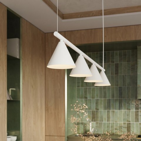 Sollux Lighting Żyrandol NOX 4L biała