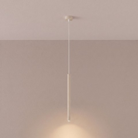 Sollux Lighting Lampa wisząca ARCHE 1 beżowa