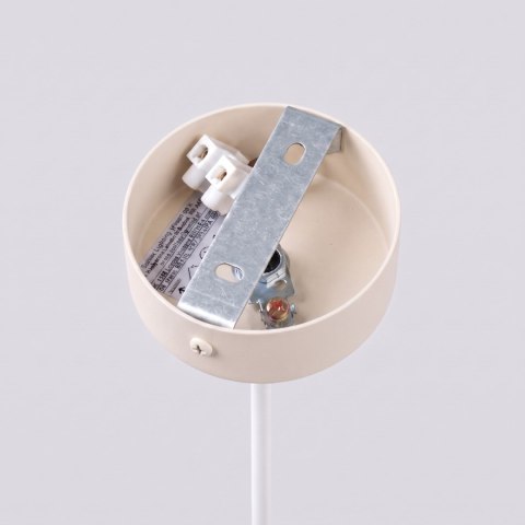 Sollux Lighting Lampa wisząca ARCHE 1 beżowa