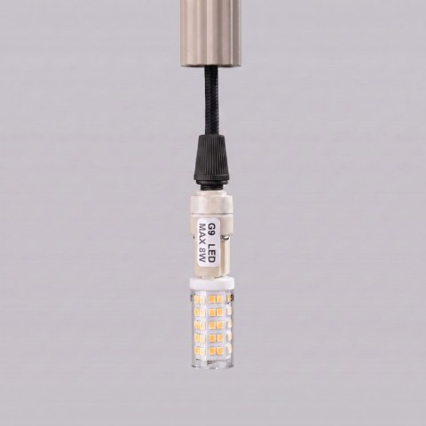 Sollux Lighting Lampa wisząca ARCHE 1 taupe