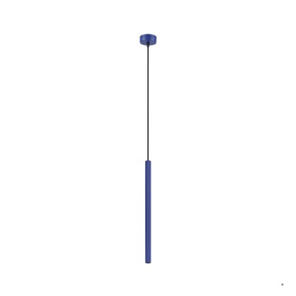 Sollux Lighting Lampa wisząca ARCHE 1 ultramaryna