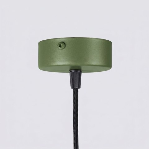 Sollux Lighting Lampa wisząca ARCHE 1 zielona oliwka